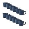 12pk La Cafetiere Ceramic Coffee Espresso Drinking Cup Mug 8x8x5cm Navy