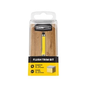 Carbitool 6.35mm TCT Flush Router Bit