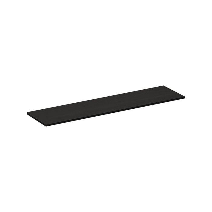 Flexi Storage Home Solutions 1200 x 16 x 300mm Black Oak Shelf