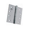 Lockwood 100 x 100 x 2.5mm Satin Stainless Steel Fixed Pin 100 Series Butt Hinge