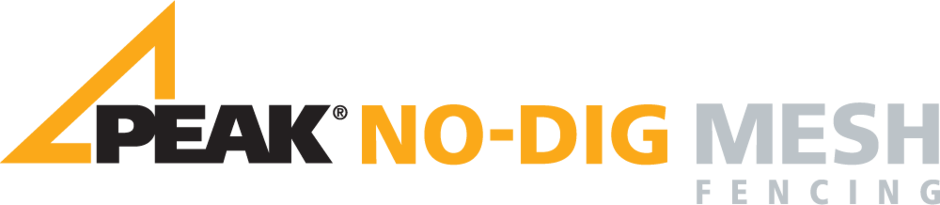 PEAK No-Dig Fencing logo