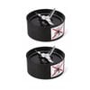 Provecta 2 Pack Replacement Cross Blades for Magic Bullet 250W Blender
