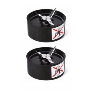 Provecta 2 Pack Replacement Cross Blades for Magic Bullet 250W Blender