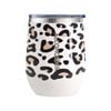 Stemless Vacuum Insulated Wine Tumbler 355ml (12oz) - Print Series Leopard