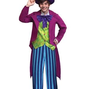 Classic Wonderland Mad Hatter Boys Book Week Costume - 6-8