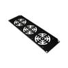 3U 3RU Steel Panel for 3 Cooling Fans for 19" 19 inch Rack System Server Cabinet
