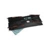 Sweet Goodbye COCOON - Soft Pet Casket - Burial & Cremation Ceremony Kit (Classic Cotton) | Black/Teal Green, XL