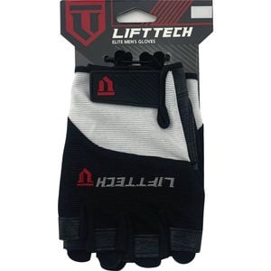 Lift-tech Elite Heavy Lifting Leather Palm Gloves Xxl W/adjustable Wrist Closure