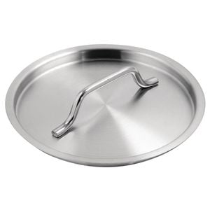 Vogue Saucepan Lid Stainless Steel 140mm Cookware
