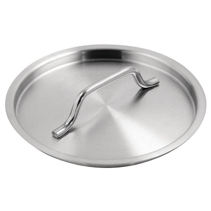 Vogue Saucepan Lid Stainless Steel 140mm Cookware