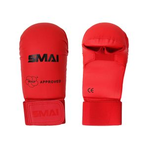 SMAI Karate Gloves - WKF Approved - M / Red