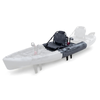 OUTDOOR360 Modular Mid-Section Fin Drive Pedal Fishing Kayak - Grey