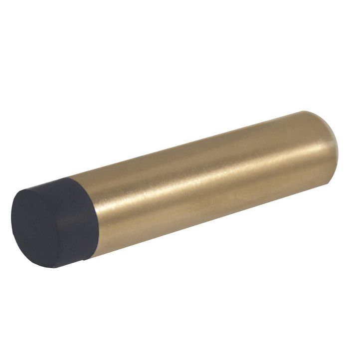 Austyle 75mm Satin Brass Wall Mount Tubular Door Stop