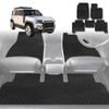 6D Diamond Car Floor Mats for Land Rover Defender 110 2020-Current-Full Set-Black-Outback GT