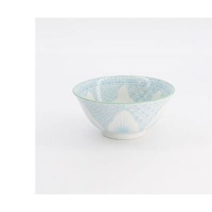 Tokyo Design Studio Lily Flower Tayo Bowl Light Blue 14x6cm