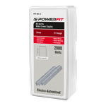 PowerFit 14mm 80 Series Wide Crown Electro-Galvanised Staple – 2000 Pack