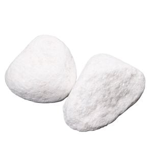 Tuscan Path 20kg 100-150mm Snow White Marble Pebbles