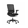Olg Engage Office Chair With Arms Mesh Back Black Fabric Seat