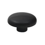 Prestige 41mm Black Plastic Hollow Knob