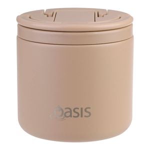 Oasis Insulated Food Flask 500ml - Latte
