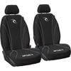 Rip Curl Logo Neoprene Black Front Seat Covers Universal Fit Waterproof
