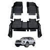 AUSGO Car Floor Mats for Mitsubishi Outlander 7-Seat Petrol 2021-Onwards All-Weather Floor Liners
