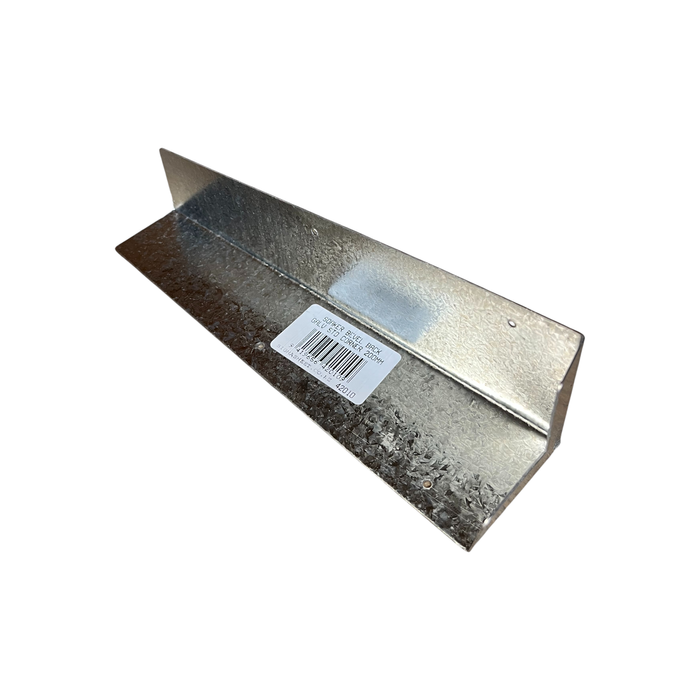 Sigma 200mm Galvanised Soakers Standard Corner