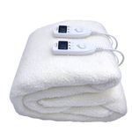 Viviendo 350 GSM Heated Electric Blanket Synthetic Wool Top - King - King