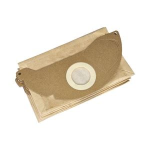Cleanup Bags For Karcher A2004 Vacuum Cleaners, Pack Of 5 Paper Disposable Dust Bags