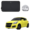 Front Windscreen Sun Shade for Suzuki Swift Sport 2012 - 2017 (FZ) - Standard 150 x 85 cm - Black