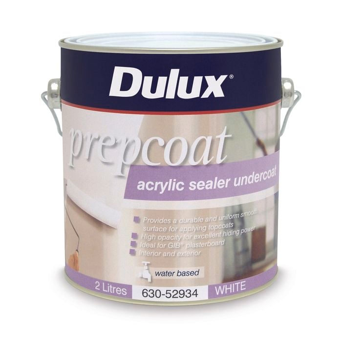 Dulux  2L White Prepcoat Sealer Undercoat Acrylic