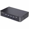 4-Port DisplayPort KVM Switch 8K 60Hz / 4K 144Hz Single Display DP 1.4 2x USB 3.0 Ports 4x USB 2.0 HID Ports Push-Button