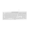 Cherry Stream Wired Keyboard for Office (White)