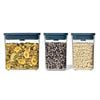 Oxo Pop 2.0 Everyday Storage 3 Piece Container Set | 3pc Storm Blue