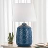 Telbix Blue/White Baci Table Lamp