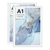 Cooper & Co. Set of 2 A1 White Poster Photo Frames