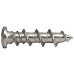 Macsim 6.3 x 32mm Zinc Plated Square Anchor Wall Grab  - 100 Pack