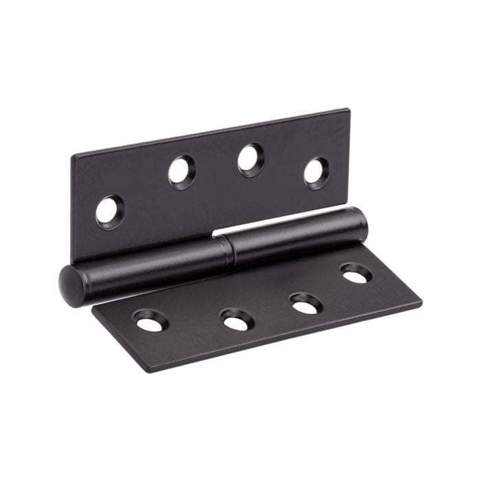 Zanda 100x75mm Matt Black Lift Off Hinge - Right Handed