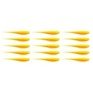 3x 5PK 5 In Rapala Crush City The Jerk Soft Plastic Minnow Lures - Solar Flare