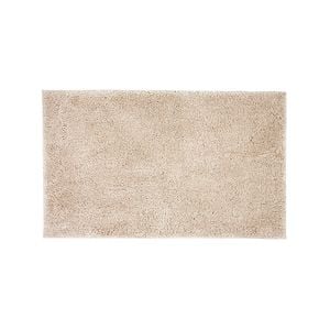Microplush Large Bath Mat 50 x 80cm Buff