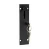 Delf 150mm Matte Black Lockable Door Drop Bolt