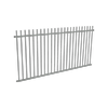 ProtectorAl 1201 - 2399 x 1200mm Palladium Silver Aluminium Pool Fence Panel Picket Top