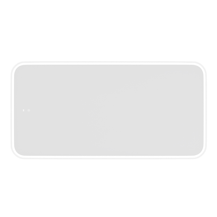 Attica 1500 x 750mm White Matte Porta Metal Framed LED Mirror
