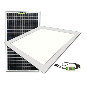 EzyLite 300x300mm Square HYBRID SolarLight. Easy DIY Flush Mount Skylight Alternative with Bonus Driver