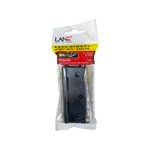 Lane 85mm Matte Black Fixed Pin Butt Hinge - 2 Pack