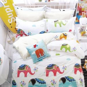 Chapel Gate Ellie Multi Cotton Quilt Cover Set Single