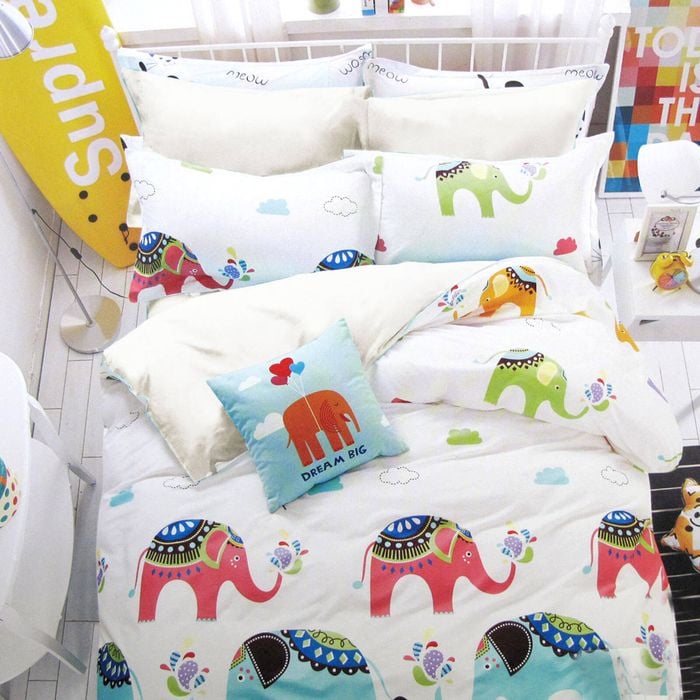 Chapel Gate Ellie Multi Cotton Quilt Cover Set Single