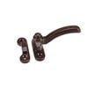 Jaeco Split Rail Window Fastener Right Hand Bronze