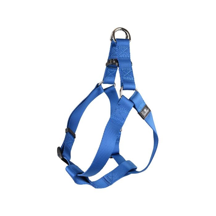 Flamingo Ziggi Blue Dog Step&Go Harness - Large
