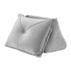 Giselle Velvet Wedge Pillow for Bed Sitting Up 25D High Density Foam Backrest